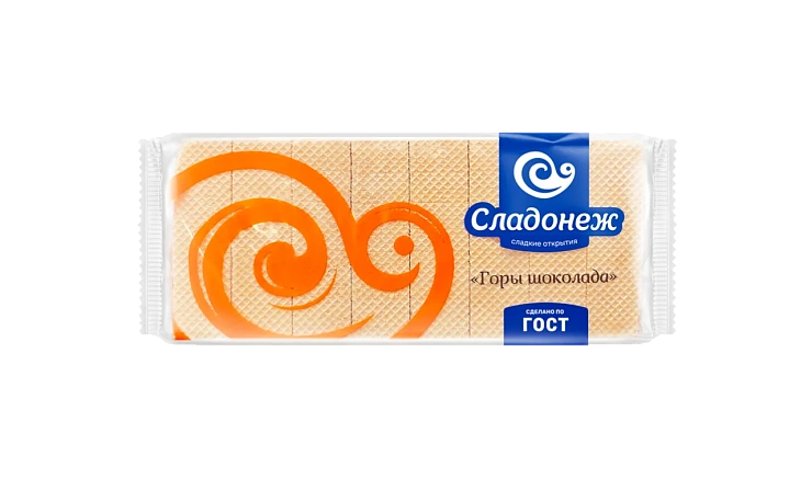 Вафли "Горы шоколада"
