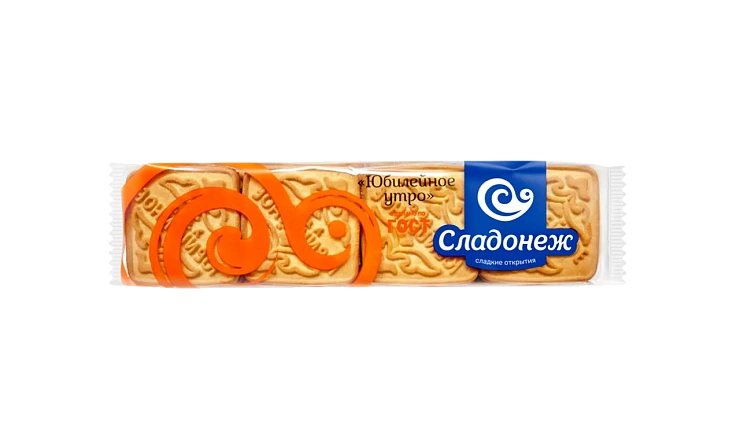 Печенье сахарное "Юбилейное утро"